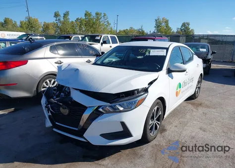 2022 Nissan Sentra Sv Xtronic Cvt z USA, uszkodzony, nr VIN 3N1AB8CV6NY249925